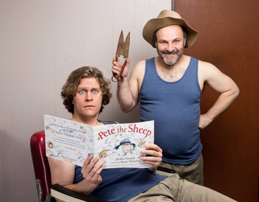 Monkey Baa Theatre presents Pete the Sheep at the Wangaratta Performing Arts Centre on September 4 and 5 and the Albury Entertainment Centre on  September 9.