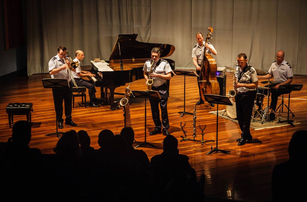 STRIKE UP THE BAND: Savour the stirring sounds of the RAAF Central Band Air Force Jazz Ensemble, 8pm Friday, September 19 at The Jazz Basement, Wodonga.