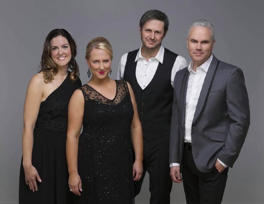 IN FINE VOICE: Brilliant a cappella (unaccompanied singing) quartet The Idea of North will share their beautiful harmonies in the Albury Botanic Gardens with the first of the Albury Council-Murray Conservatorium Music in the Gardens events for the spring, 1pm to 3pm Sunday, September 21.