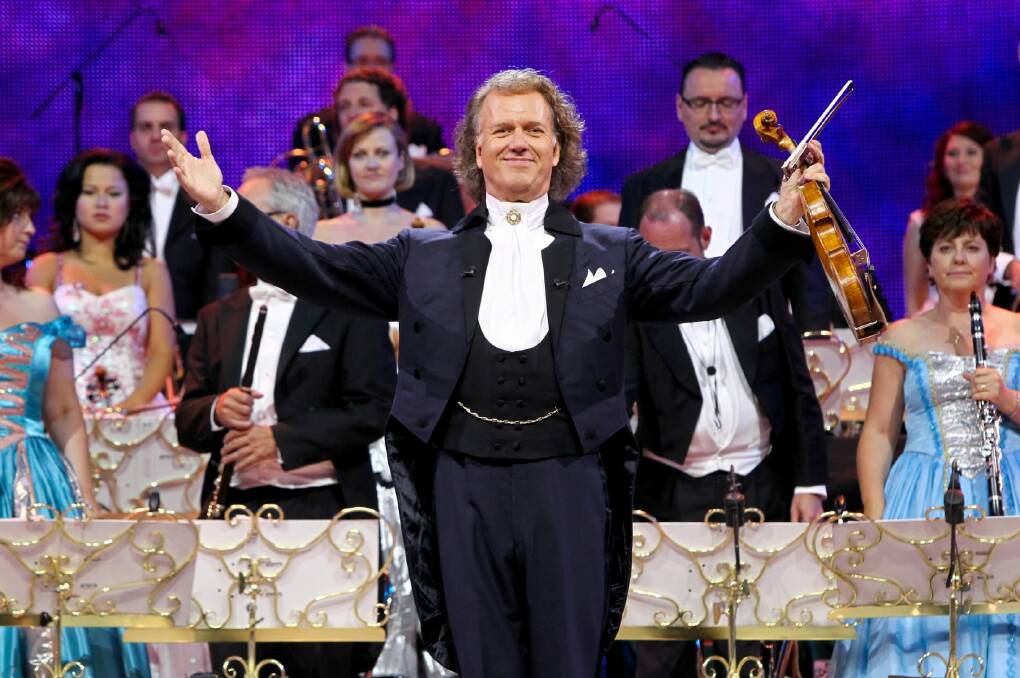 Andre Rieu’s annual concert series from his hometown of Maastricht in the Netherlands screens at Regent Cinemas Albury Wodonga 3pm Saturday and Sunday, September 13 and 14.
