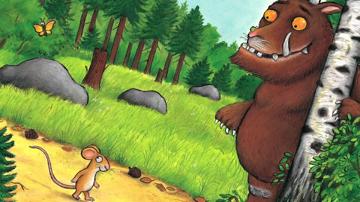 The Gruffalo live on stage, 11.30am and 6pm Wednesday, July 30, The Cube Wodonga.