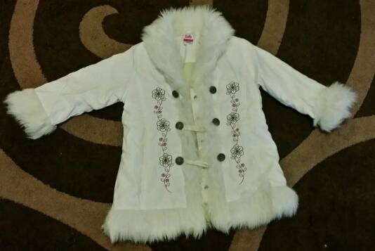 An identical jacket to the one found with the remains of a little girl on the Karoonda Highway was for sale on an online auction site.