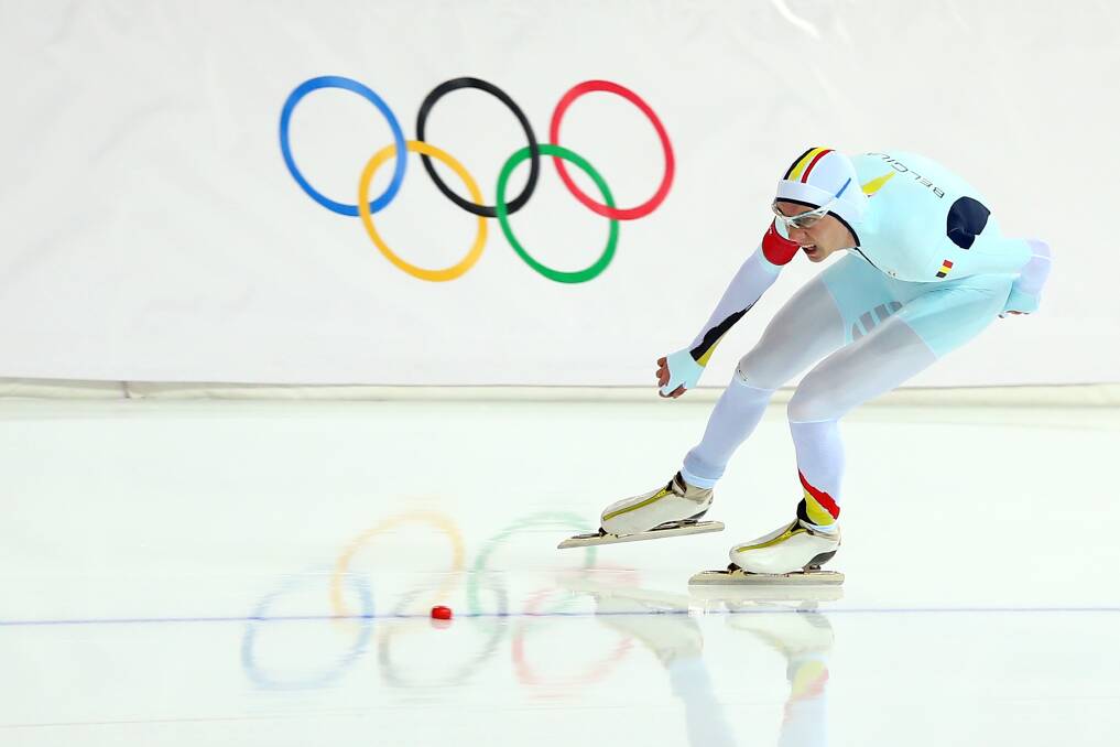 Bart Swings of Belgium competes during the Men's 1500m Speed Skating event on day 8 of the Sochi 2014 Winter Olympics at Adler Arena Skating Center on February 15, 2014 in Sochi, Russia. Photo: GETTY IMAGES