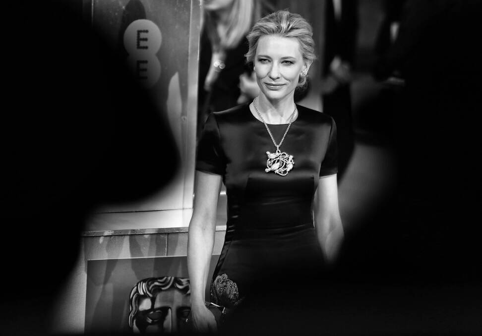 Cate Blanchett attends the EE British Academy Film Awards 2014 Photo: GETTY IMAGES