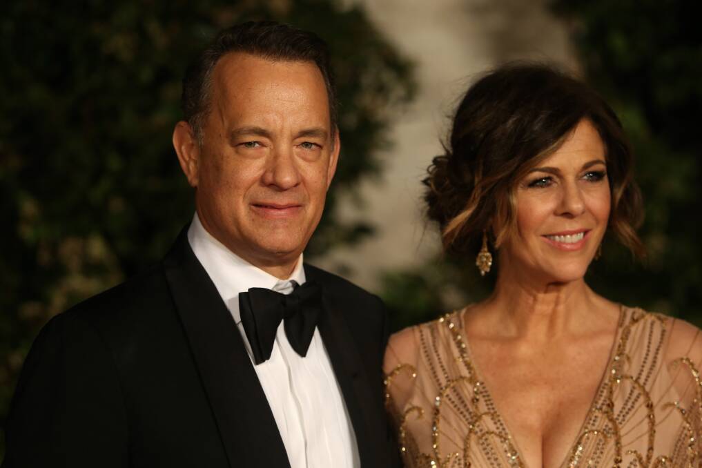 Tom Hanks and Rita Wilson attend an official dinner party after the EE British Academy Film Awards Photo: GETTY IMAGES