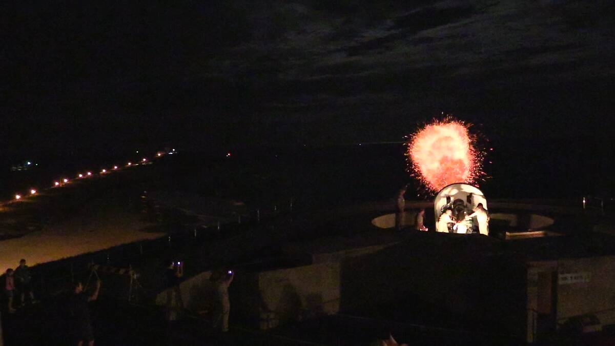 VIDEO:  Tchaikovsky goes off with a bang at Fort Scratchley