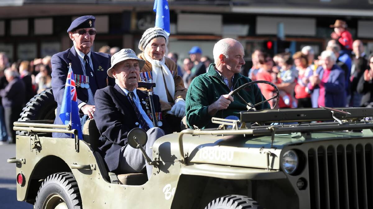 Click or flick across to see more pictures from the Albury Anzac Day march. Pictures: JOHN RUSSELL