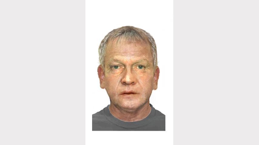 The latest image of the man wanted by police.