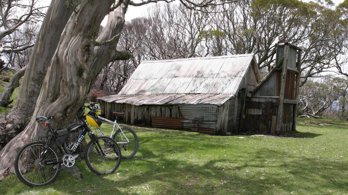 Wallace's Hut, part of the Heritage Trail near Falls Creek.