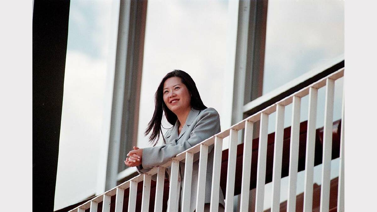 1998 Young Australian of the Year Ms Tan Le in Albury. Picture: CHRIS McCORMACK