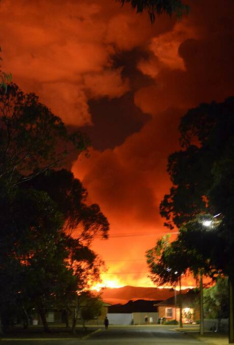 Bangor fire in pictures. Photo: Britt Arbon