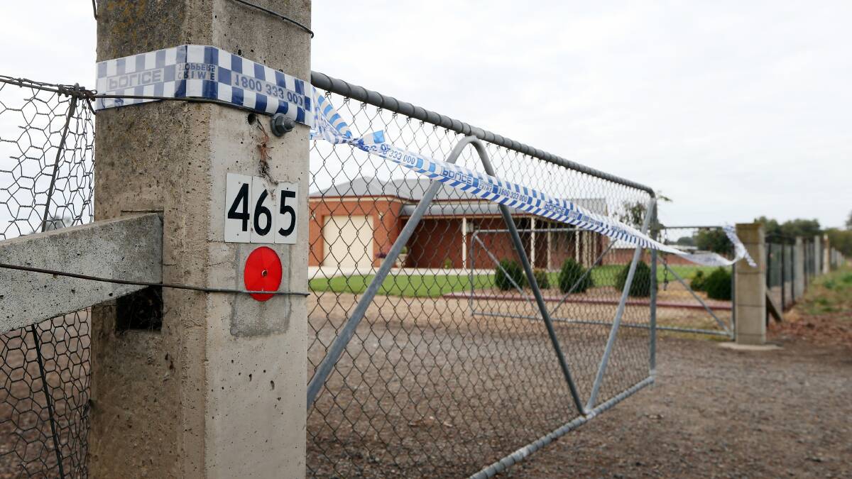 Wangaratta couple's home left blood-stained following their murder, court told