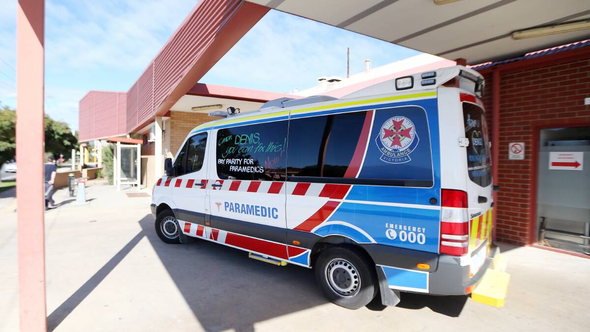Wodonga paramedics say alcohol-related calls are still their biggest issue. Picture: JOHN RUSSELL