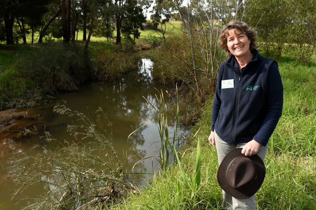 Wodonga Urban Landcare Network facilitator Anne Stelling wants the community to have a say on the future of Wodonga’s waterways. Pictures: MARK JESSER