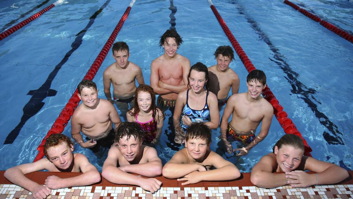 Nathan was part of a group who swam in the NSW Regional Championships