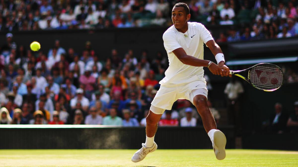 Nick Kyrgios knocked out of Wimbledon by Milos Raonic