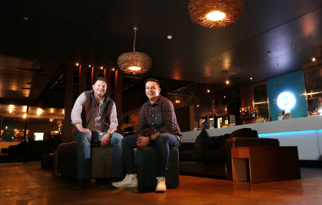 Groove Saint is set to close its doors after the June long weekend and re-open as a tapas-style bar. Owner Craig Shearer and venue manager Bart Furst yesterday spoke of their new plans for the venue.
Picture: JOHN RUSSELL