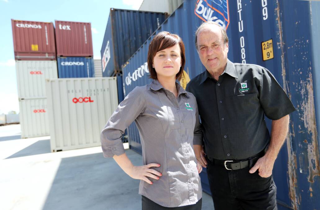 Kellie and Colin Rees from the Ettamogah Rail Hub are unhappy about the deal. Picture: JOHN RUSSELL