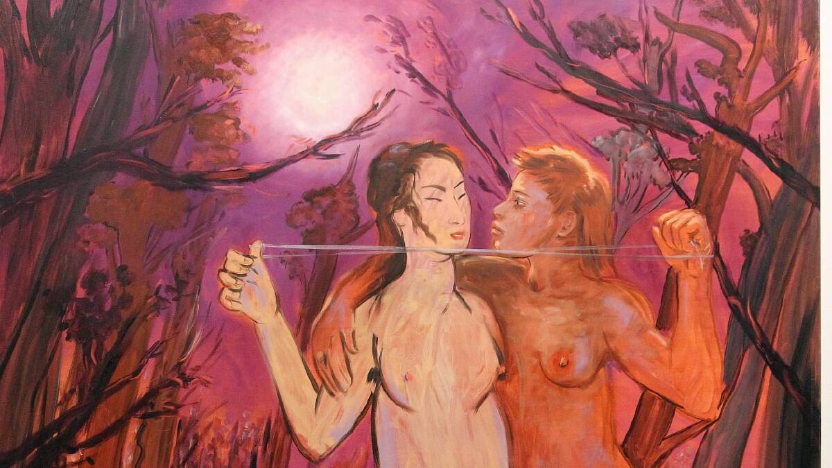 Benalla Nude Art prize goes to naked women lovers