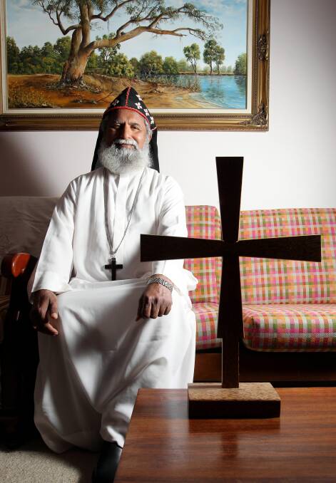 Rev. Joseph Mar Barnabas, from the Marthoma Church in India, was in Albury. Picture: KYLIE ESLER