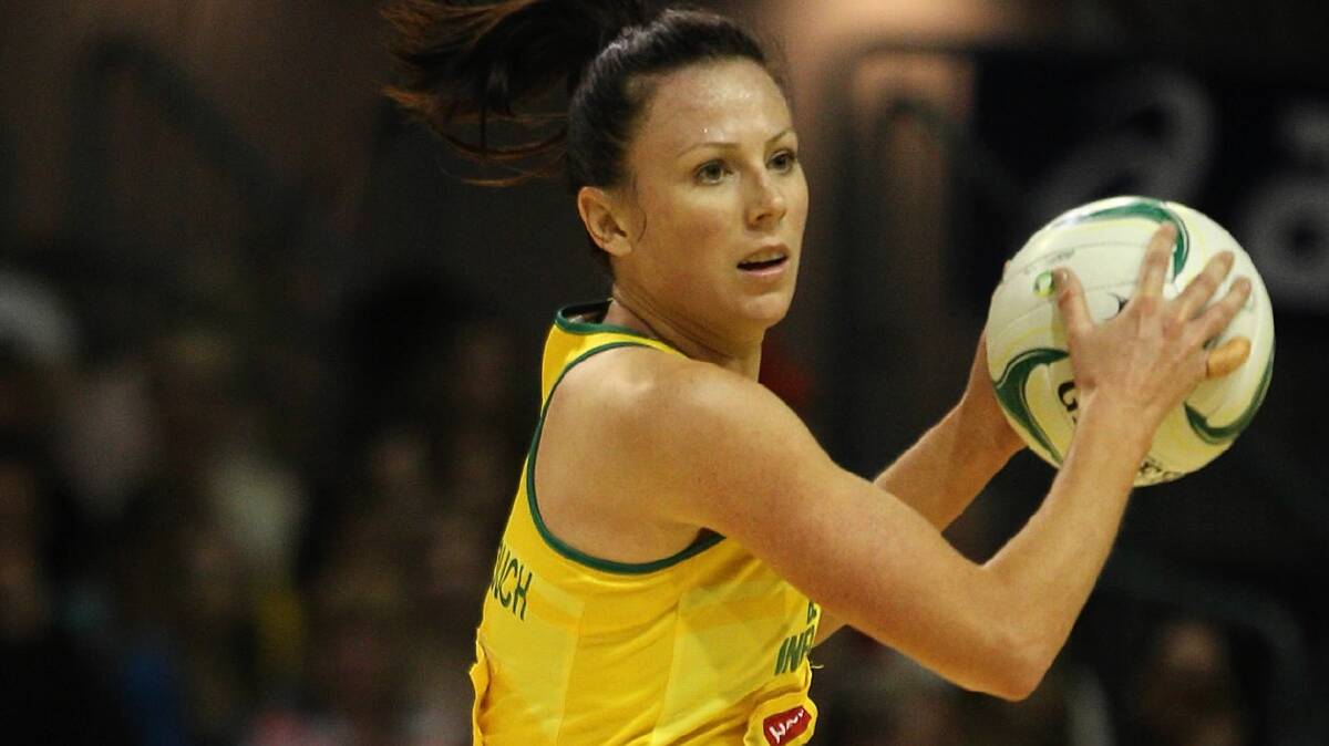 Former Australian Diamonds netball captain Natalie von Bertouch will play for ­Corryong. Picture: GETTY IMAGES