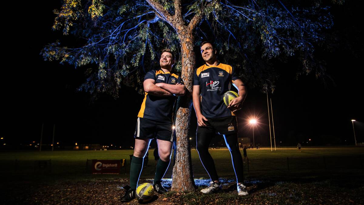 Arran MacDougall and Ash Lefevre will represent Southern Districts at the June long weekend carnival. Picture: DYLAN ROBINSON