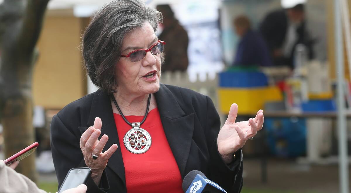 Member for Indi Cathy McGowan is again pushing for high speed rail. 