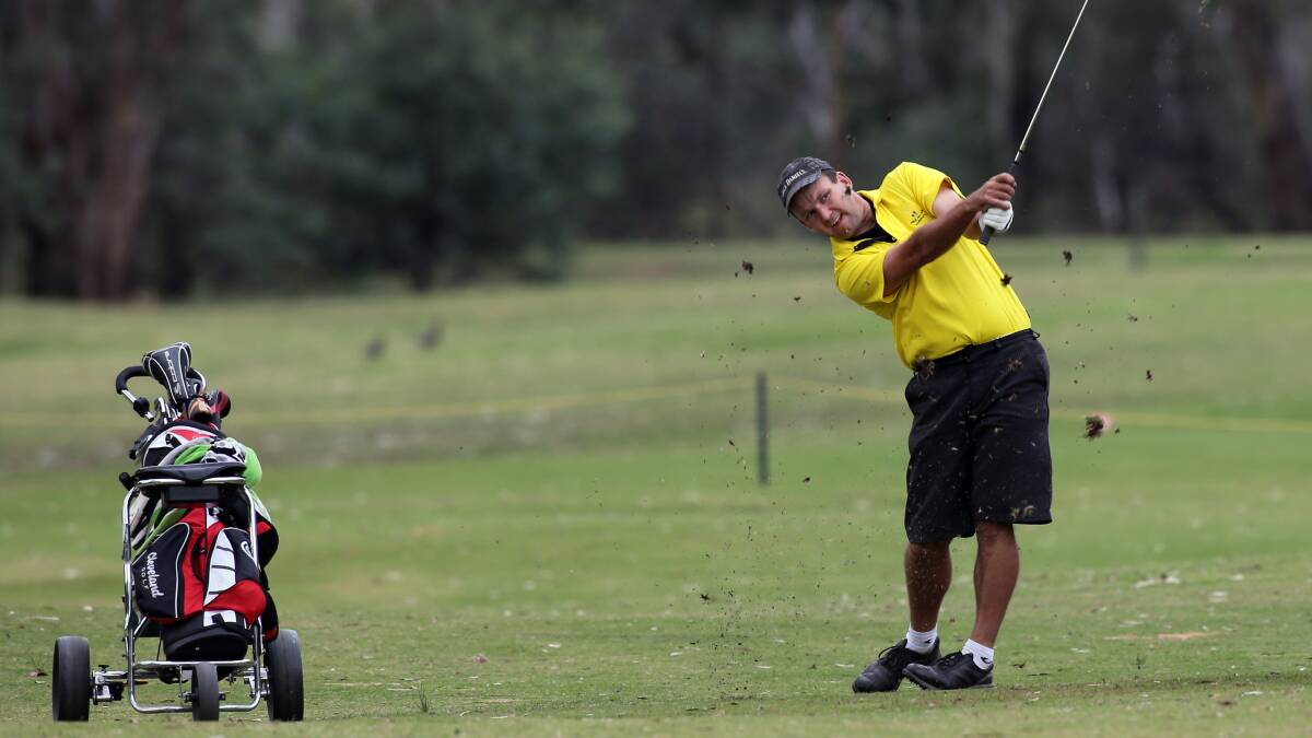Jubilee captain Michael Baillie was undefeated through the play-off rounds but was beaten by Yarrawonga No. 1 Jay R. Martin. Picture: PETER MERKESTEYN