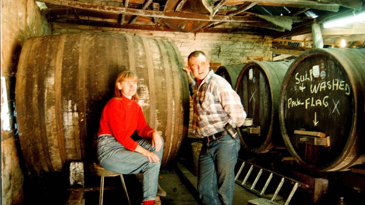 Leanne Schoen and her brother Arthur Jones have taken over the running of Jones Winery from their uncle Les Jones.