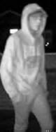 Albury police want to speak to this man after a taxi driver was threatened with a knife in East Albury on Wednesday night.