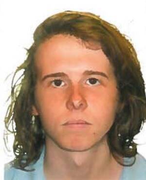 Canadian police released this image of missing Australian teen Jake Kermond Photo: Royal Canadian Mounted Police