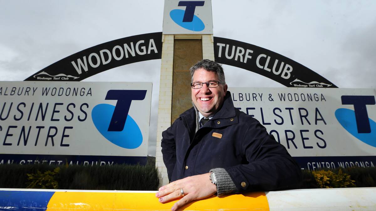 Wodonga Racing Club general manager Tom O'Connor says the Cox Plate has become the club's third biggest meeting. Picture: JOHN RUSSELL