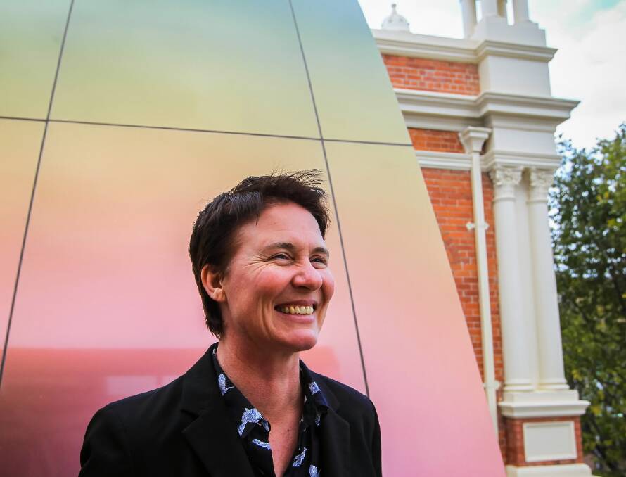 Director Jacqui hemsley has big plans for Albury's art scene. Picture: DYLAN ROBINSON