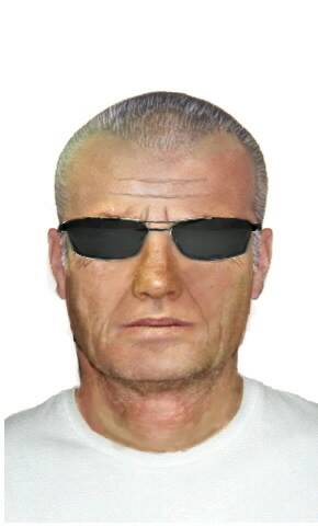 The image of a man wanted over the attempted abduction of a Wodonga girl.