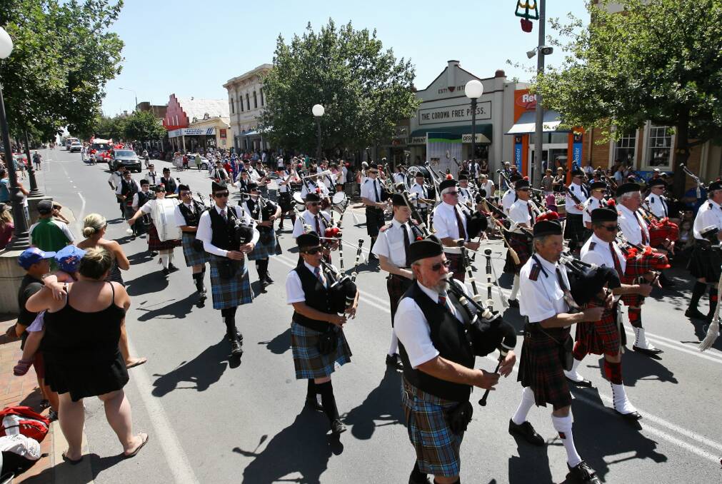 Corowa's annual Federation Festival parade may be coming to a close. Picture: KYLIE ESLER