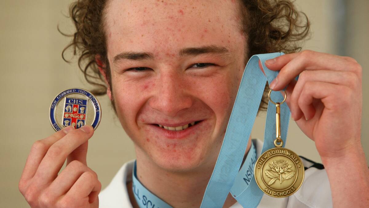 Matt Ward, 15, of North Albury, has qualified to represent NSW at the national schools swimming championships.