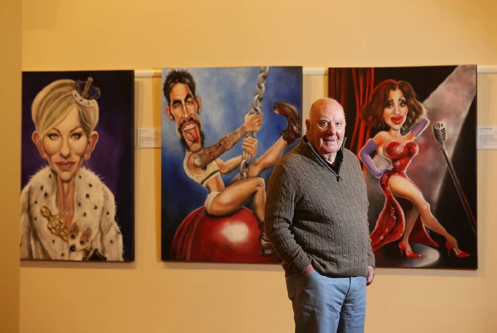 Bald Archy artists take a swing at famous | PHOTOS