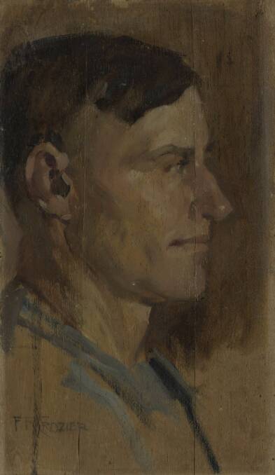 Frank Crozier's portrait of Thomas Johnson