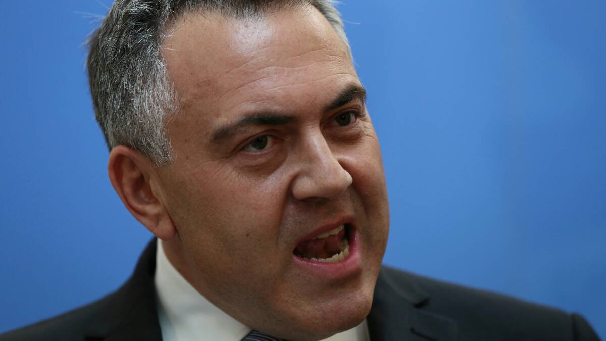 Joe Hockey has stunned Cathy McGowan with his response to youth unemployment in regional areas. Picture: FAIRFAX