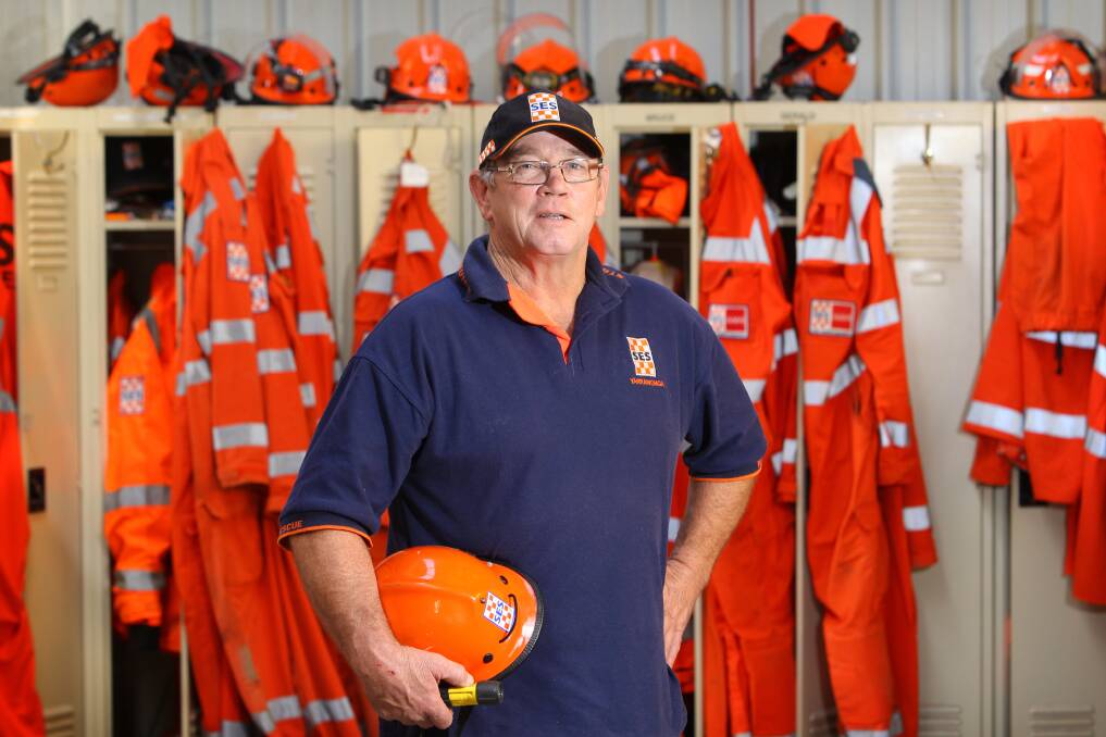 Des O’Meara, a member of Yarrawonga SES, has been awarded the Emergency Services Medal as part of the Queen’s Birthday honours list. Picture: MATTHEW SMITHWICK