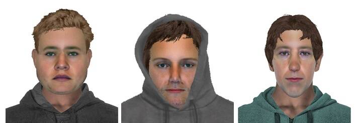 Police release images of 3 men wanted over alleged East Albury sexual assault