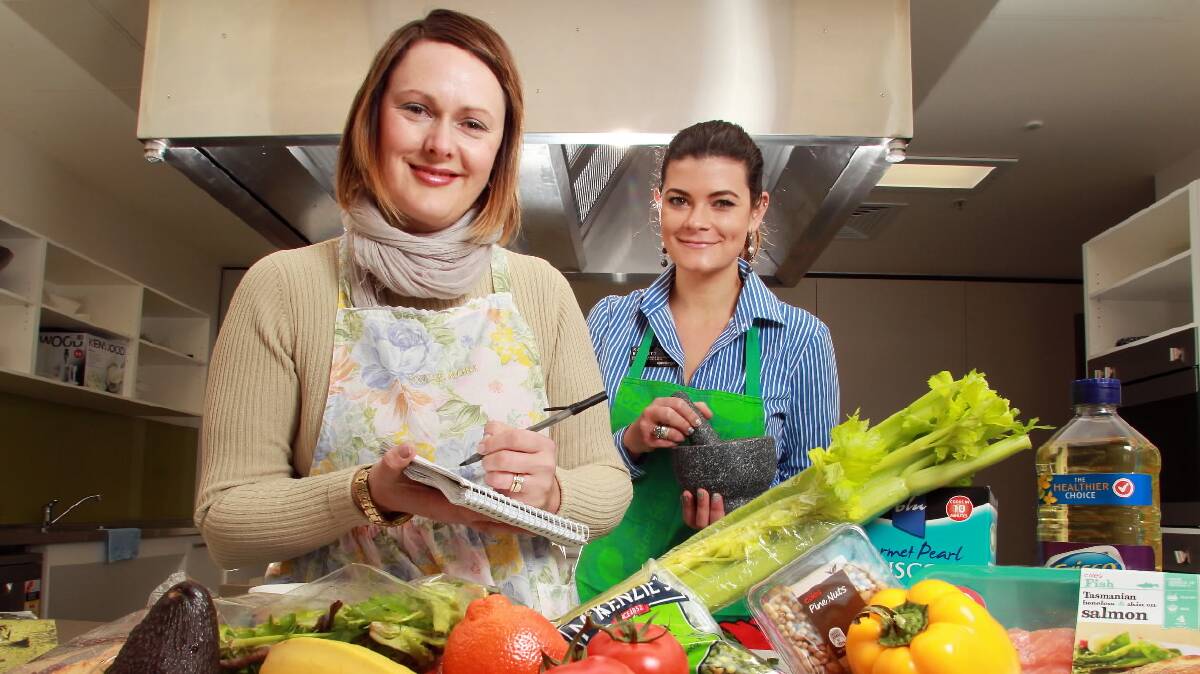 UnitingCare marketing and fund-raising co-ordinator Alison Reed and Kat Bennett of Healthy Together Wodonga are calling for submissions to create a cookbook. Picture: KYLIE ESLER