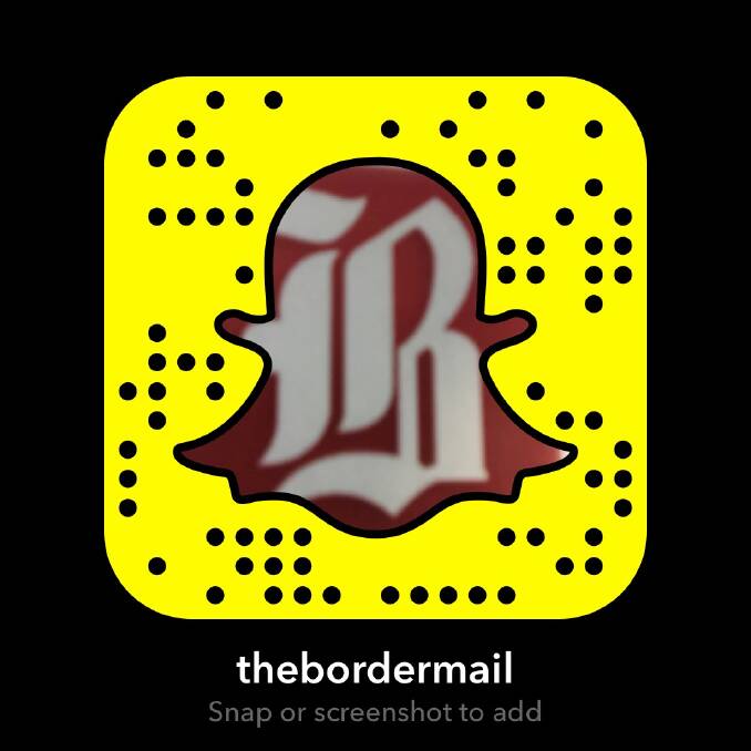 Add The Border Mail on Snapchat.