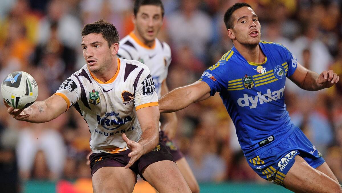  . The Eels defeated the Broncos 25-18 on Brisbane turf in Round Five of the NRL. Picture: Getty Images