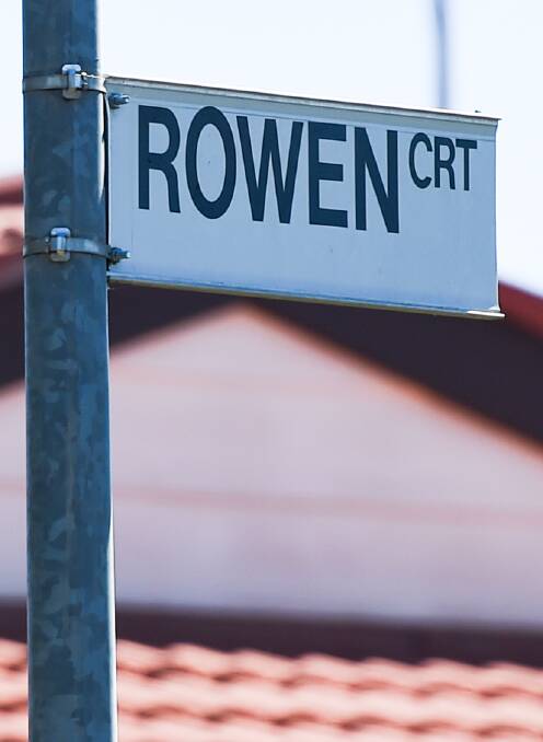 SCENE: Rowen Court was the scene of violence early Sunday morning.