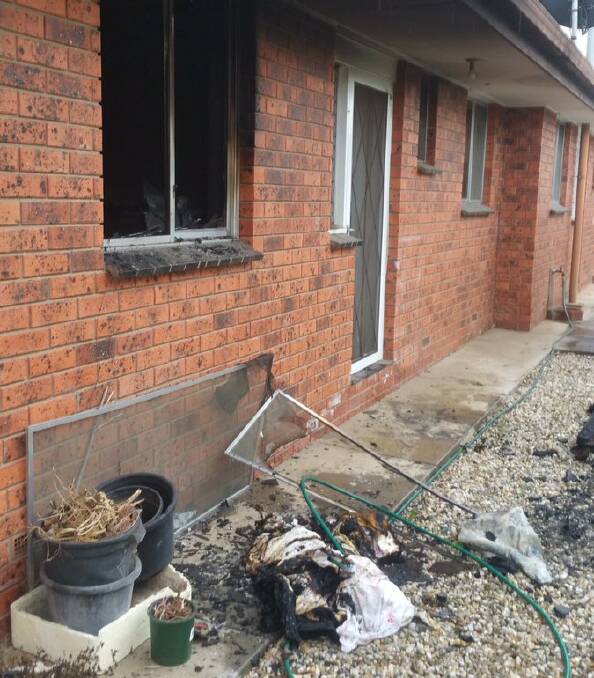 BURNT OUT: The fire caused extensive damage to the occupant's bedroom and the rest of the unit had smoke damage. The incident is being investigated. 