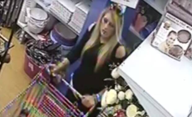 INFORMATION SOUGHT: Police want to speak to this woman after a shoplifting incident in Wodonga. 