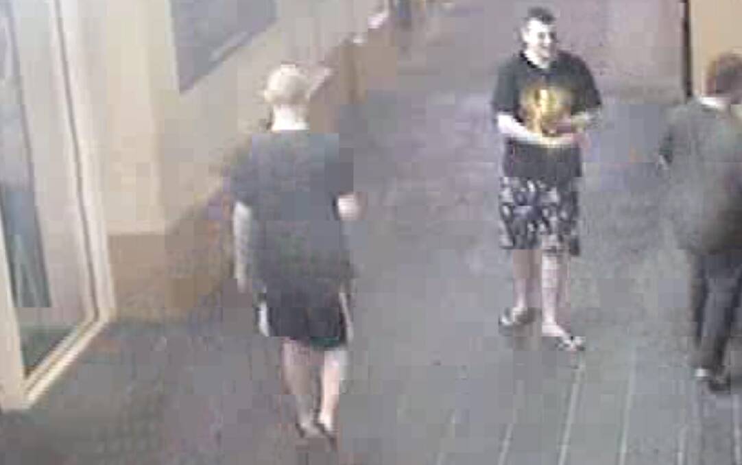 HELP: Police are trying to identify these men following three recent bin fires