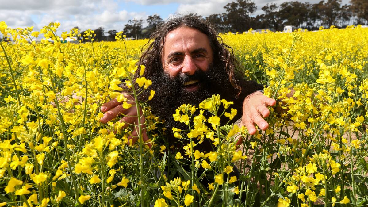 PASSIONATE: Costa Georgiadis believes soil is the key to good farming, with quality soils creating healthy and prosperous regional communities. Pictures: JAMES WILTSHIRE
