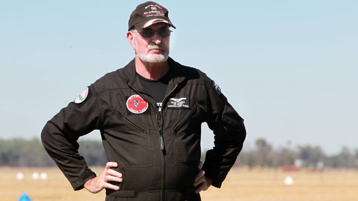 TRAGEDY: Peter McLean was one of the first people on the scene of the crash. 